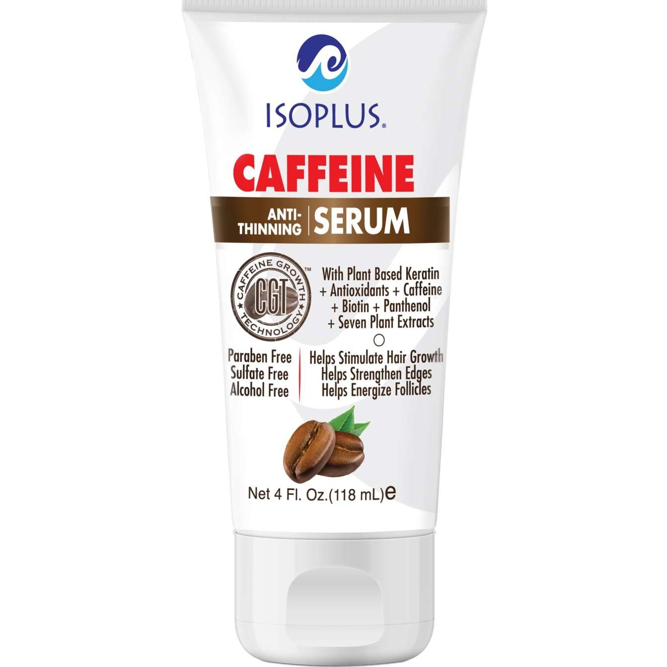 Caffeine Anti-Thinning Serum with Wheat Germ, Soybean & Aloe Vera