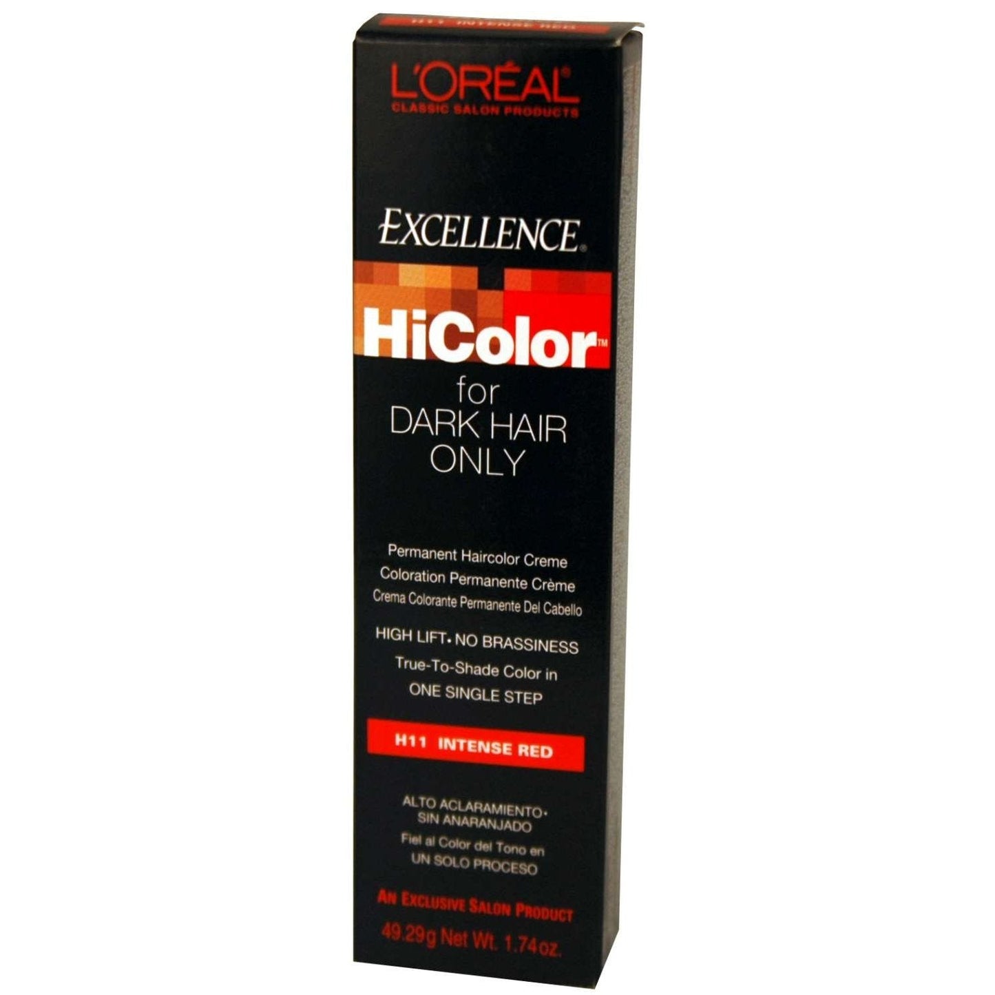 Permanent Hair Color Intense Red Full Gray Coverage