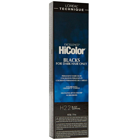 Permanent Hair Color Black Sapphire Full Gray Coverage
