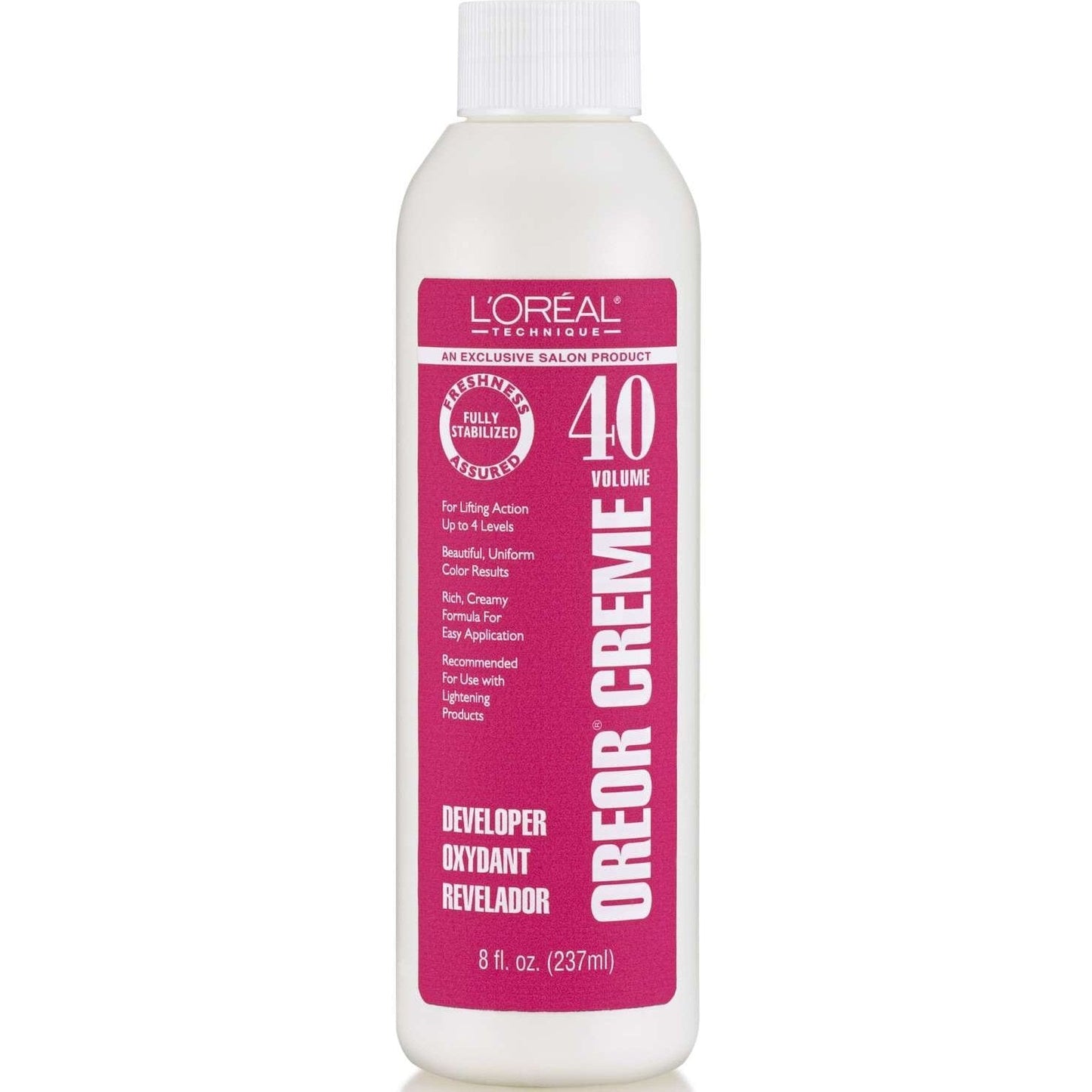 40 Volume Creme Developer Nourishing Cream Formula