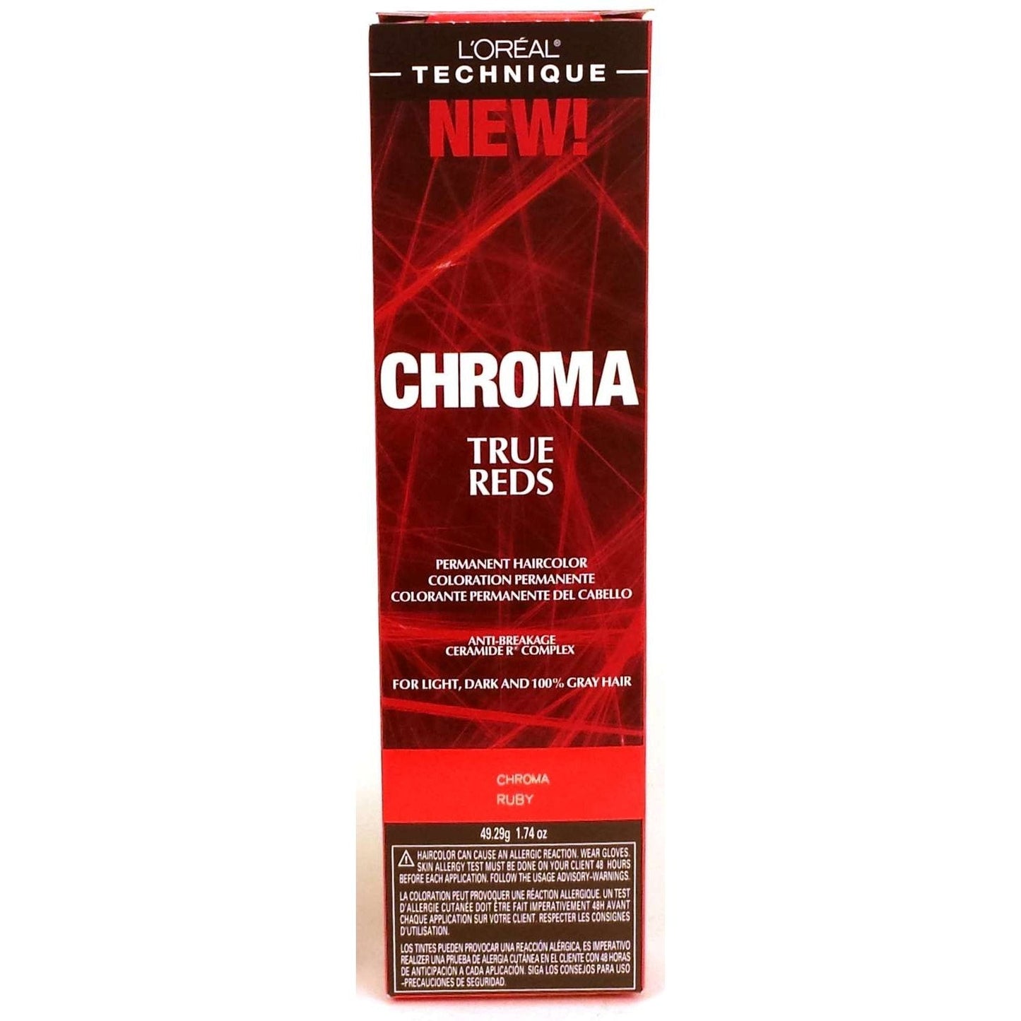 Permanent Hair Color Ruby Red for All Hair Types