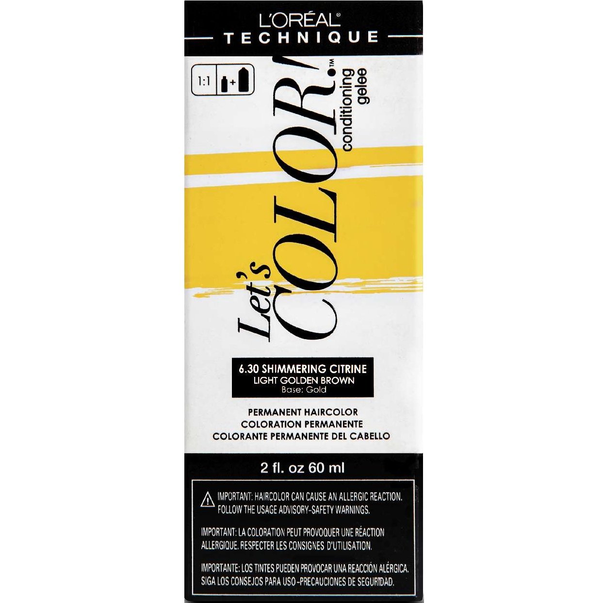 Hair Dye 6.30 Shimmering Citrine
