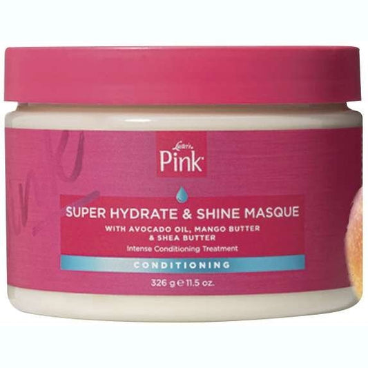 Super Hydrate and Shine Hair Masque with Avocado Oil, Mango Butter, and Shea Butter