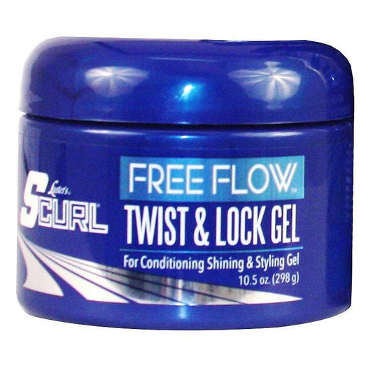 Free Flow Twist Lock Gel with Shea Butter and Coconut Oil