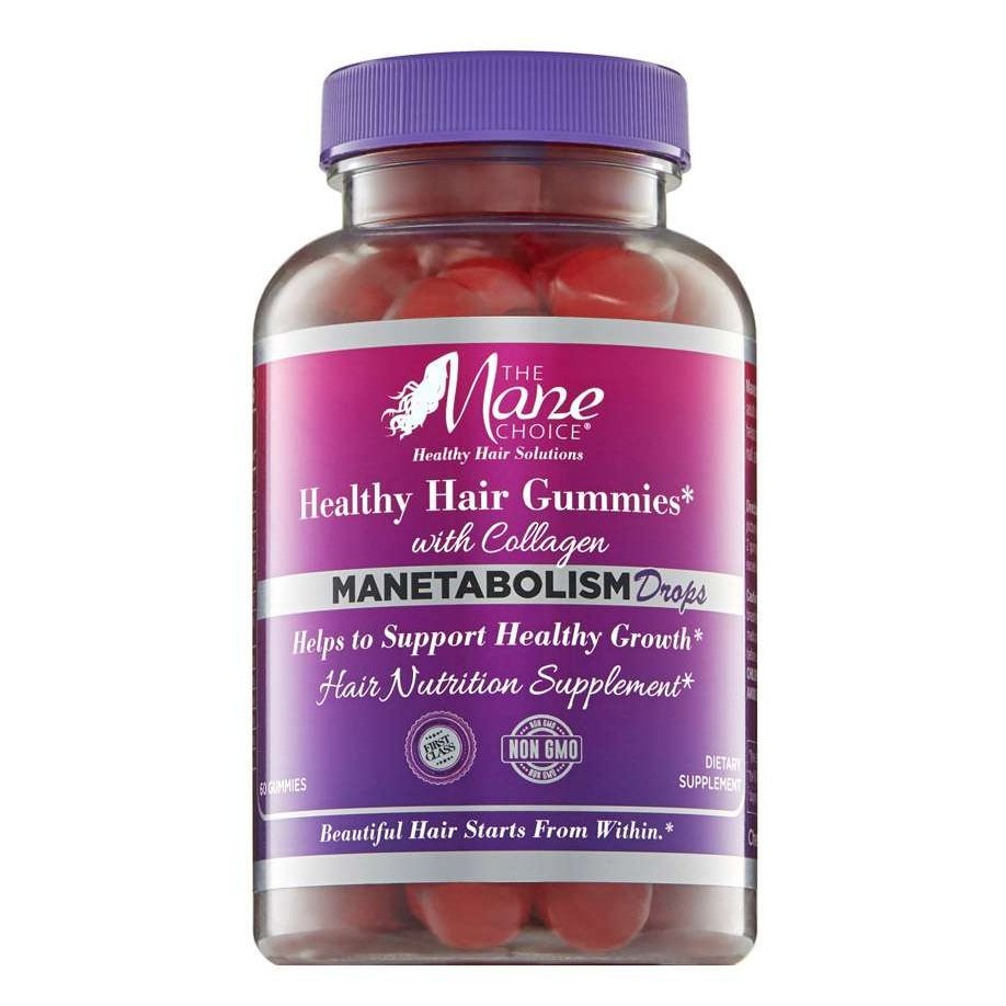 Manetabolism Hair Gummies with Collagen and Vitamins for Healthy Hair, Nails, and Skin