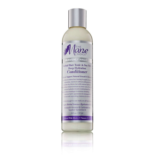 Herbal Hair Tonic and Soy Milk Deep Hydration Conditioner for Dry Thin Hair
