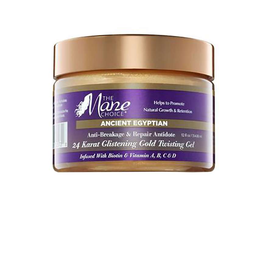 Anti-Breakage Twisting Gel with 24K Gold and Biotin for Weak, Damaged Hair