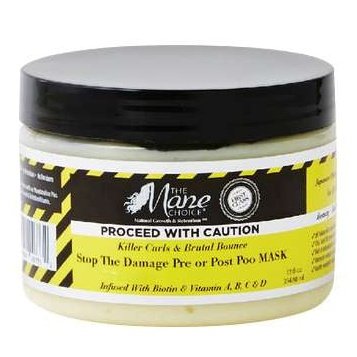 Caution Killer Curls Pre or Post Poo Hair Mask with Chia Seed Oil