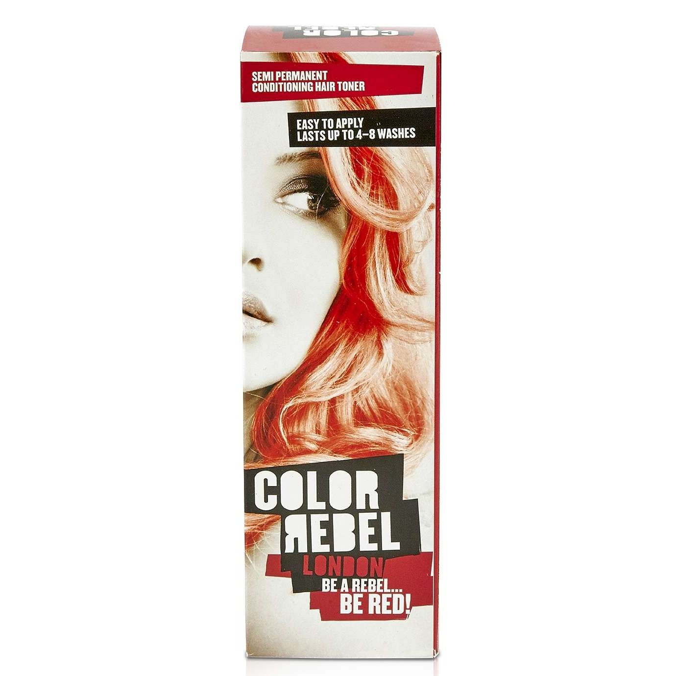 Semi Permanent Hair Color Red