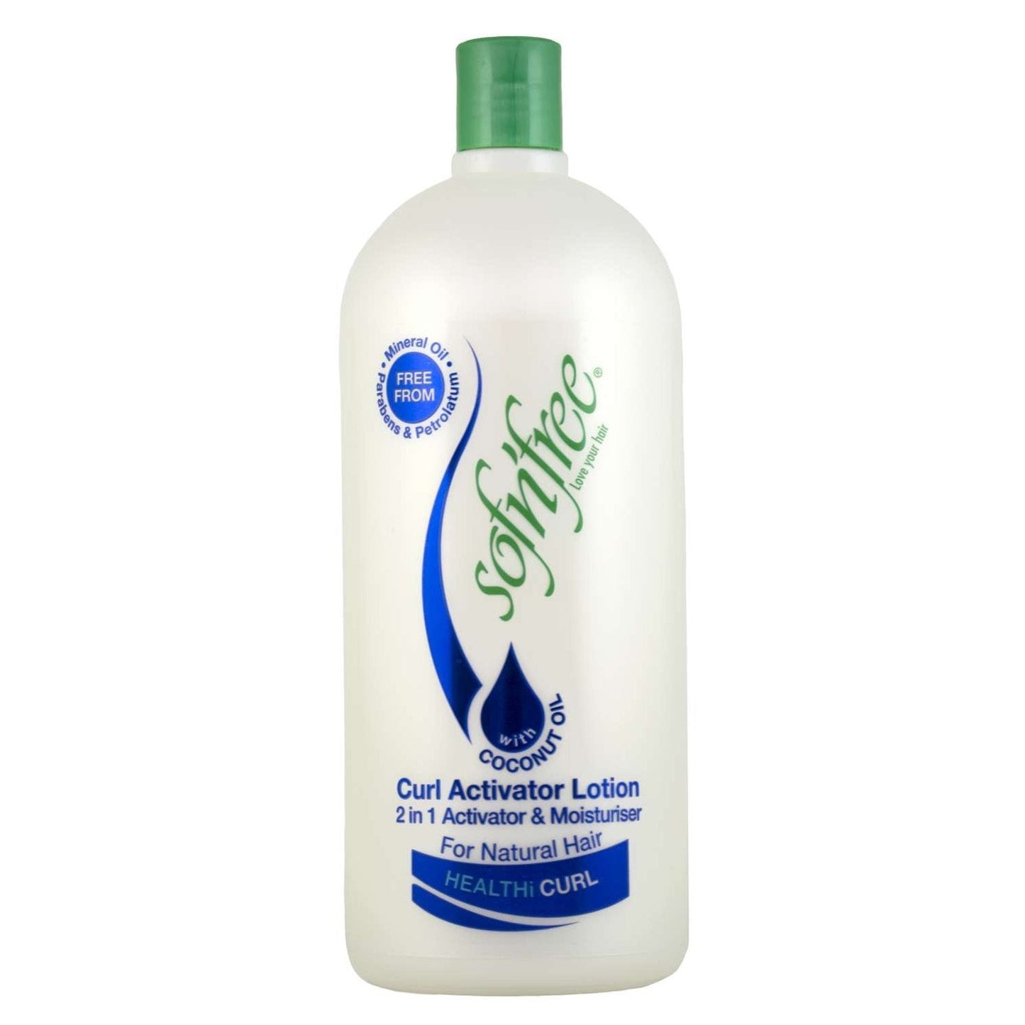 Curl Activator Lotion with Coconut Oil 2-in-1 Moisturizer for Curly Hair