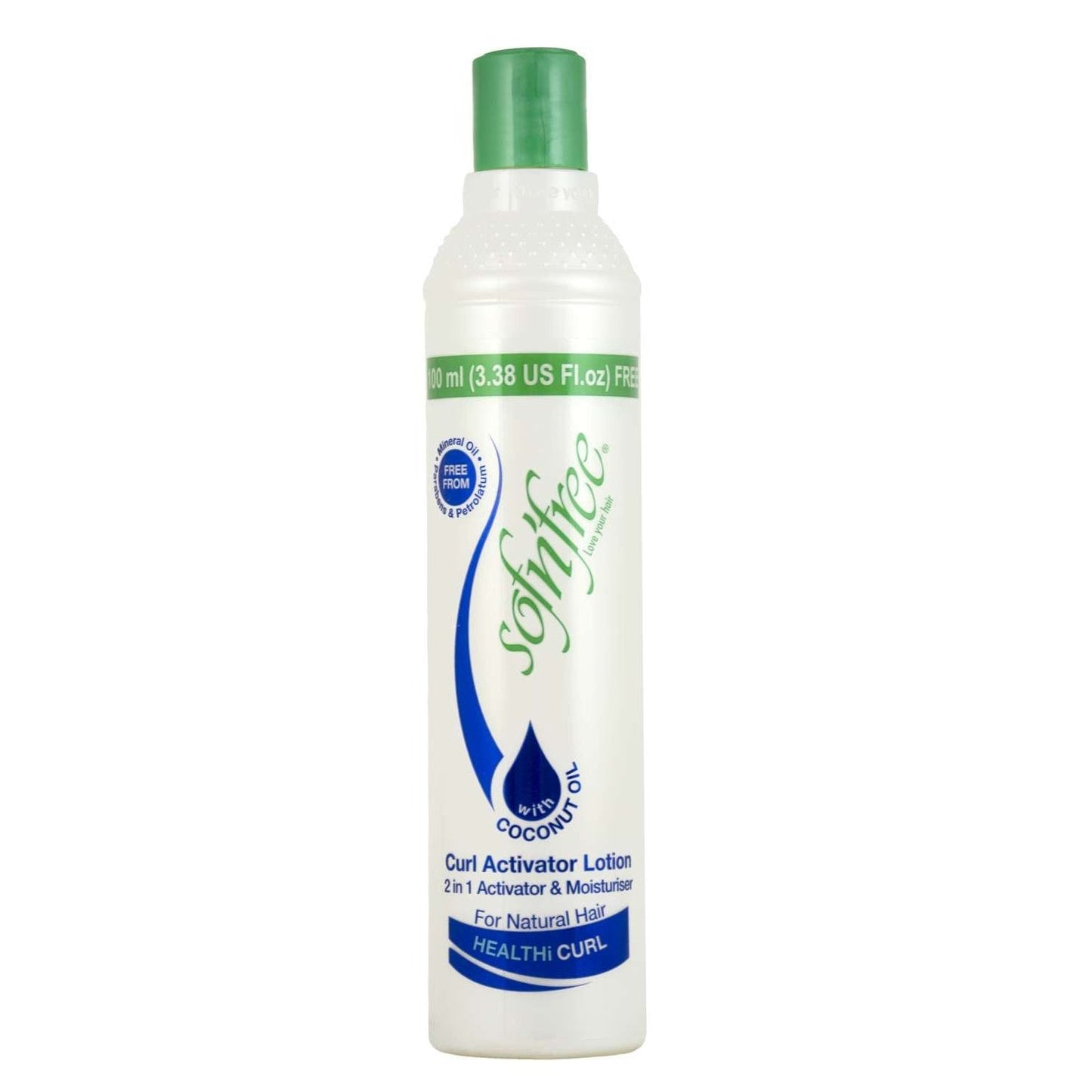 Curl Activator Lotion with Coconut Oil for 2A-4C Hair 2 in 1 Moisturizer