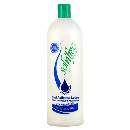 Curl Activator Lotion with Coconut Oil and Vitamin E 2-in-1 Moisturizer