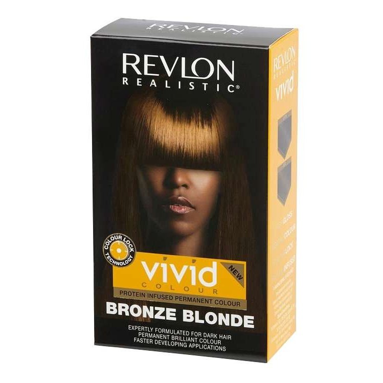 Permanent Hair Color Protein Infused for Dark Hair Warm Bronze Blonde