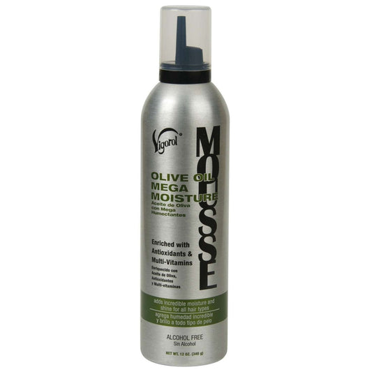 Moisture Mousse with Olive Oil for Chemically Treated Hair