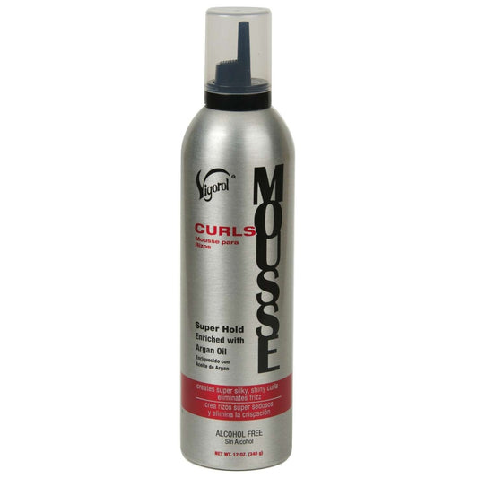 Mousse Curling Foam with Argan Oil for Defined Curls