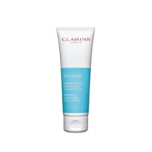 Clarins Fresh Scrub: Skin Renewing Facial Scrub | Gentle Exfoliating Peel for Radiant, Smooth Skin - 50ml