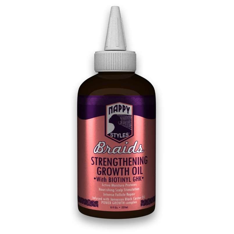 Strengthening Growth Oil for Curly Hair Nourishment and Repair