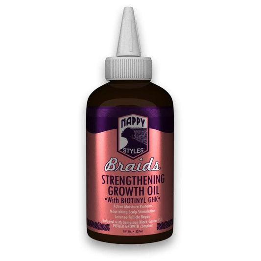 Strengthening Growth Oil for Curly Hair Nourishment and Repair