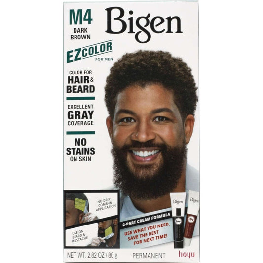 Permanent Hair Color Dark Brown Thick Formula for Men