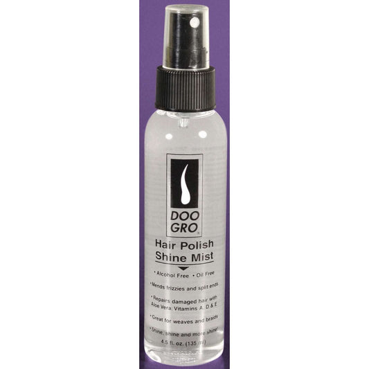 Hair Polish Shine Mist with Olive Oil and Vitamins A E for All Hair Types