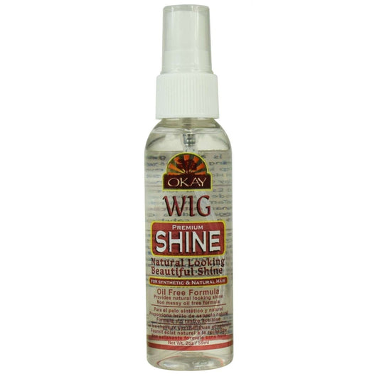 Wig Shine Spray for Synthetic and Natural Hair