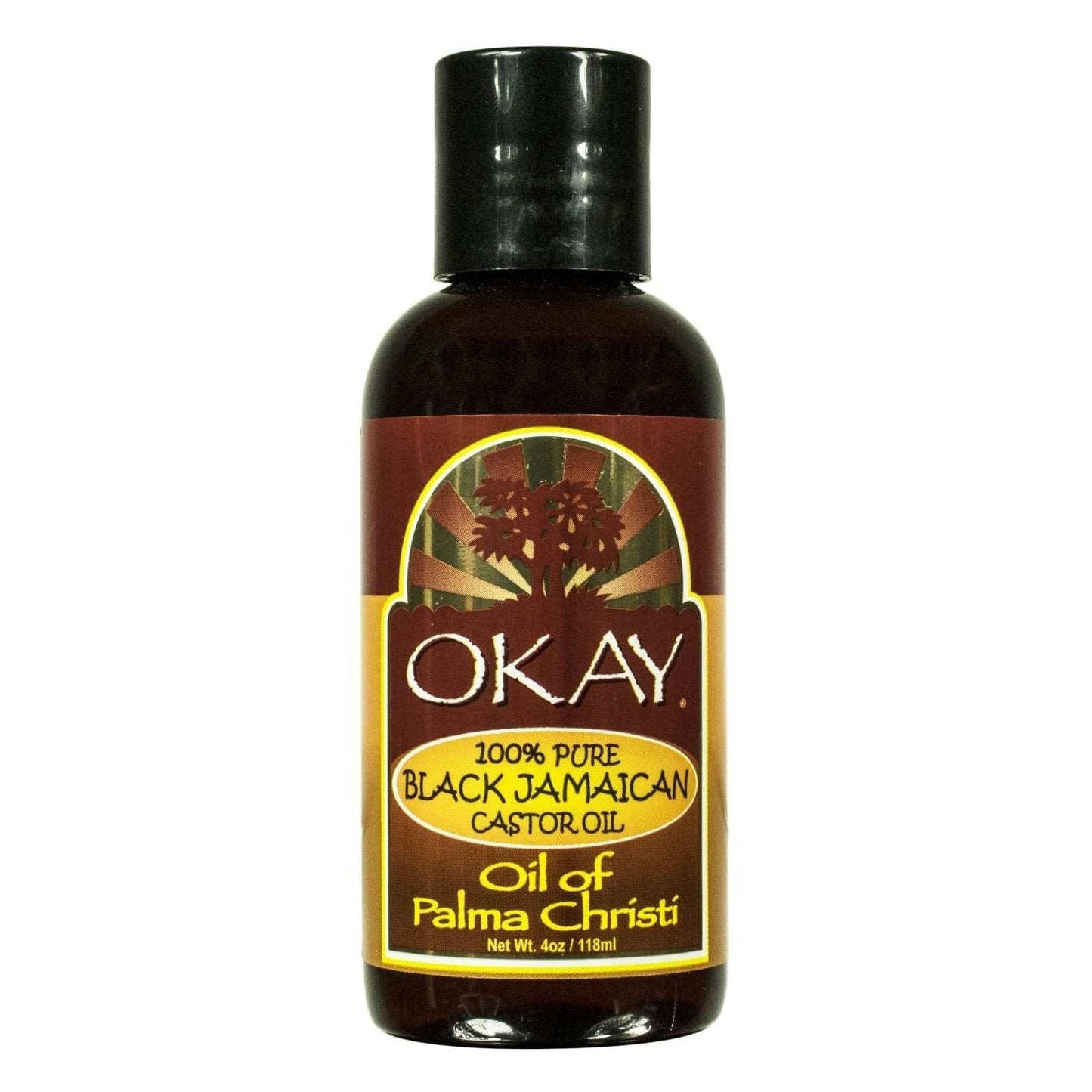 100% Pure Black Jamaican Castor Oil for Hair and Skin Care