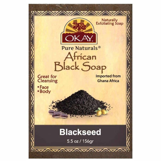 African Black Soap Cleanser with Black Seed Natural Skin Care