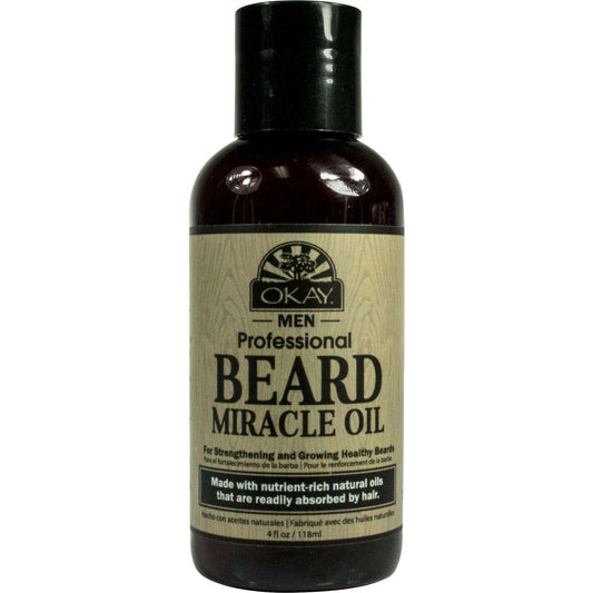 Beard Miracle Oil with Castor, Coconut, Argan & Grape Oils