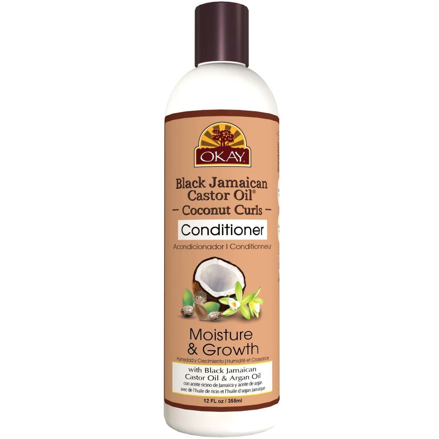 Hair Conditioner with Black Jamaican Castor Oil and Coconut