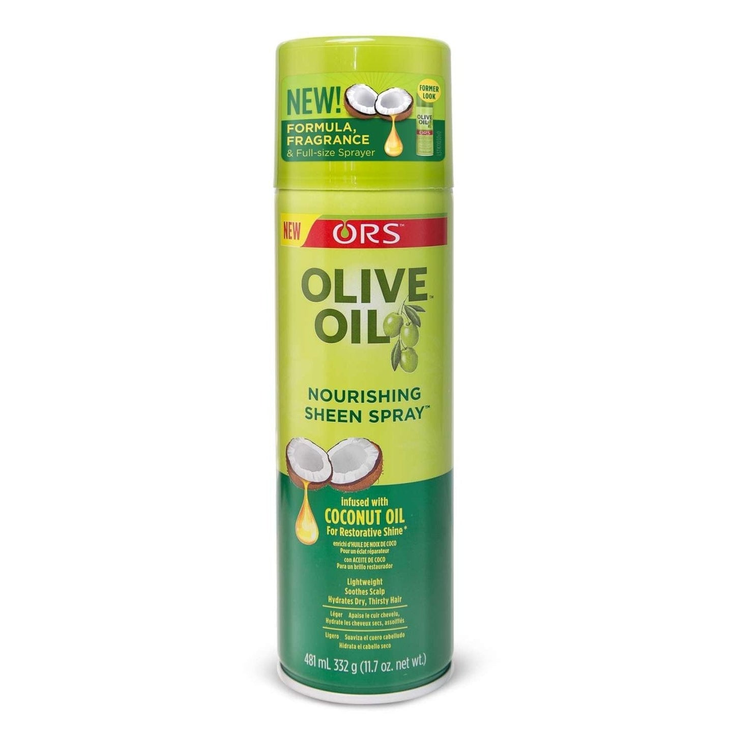 Olive Oil Nourishing Sheen Spray for Dry Hair