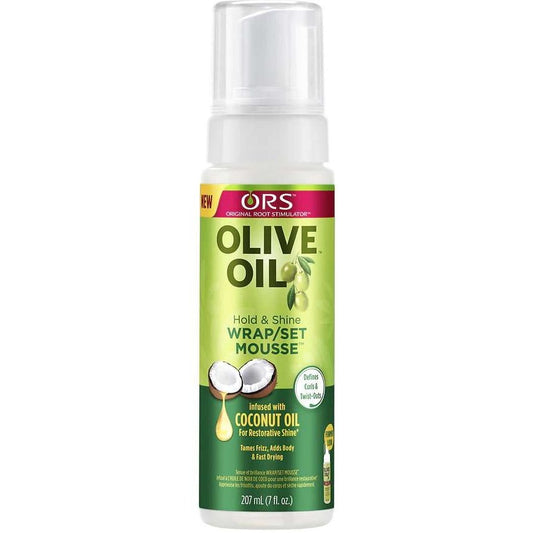 Olive Oil Wrapset Hair Mousse with Vitamin E and Panthenol