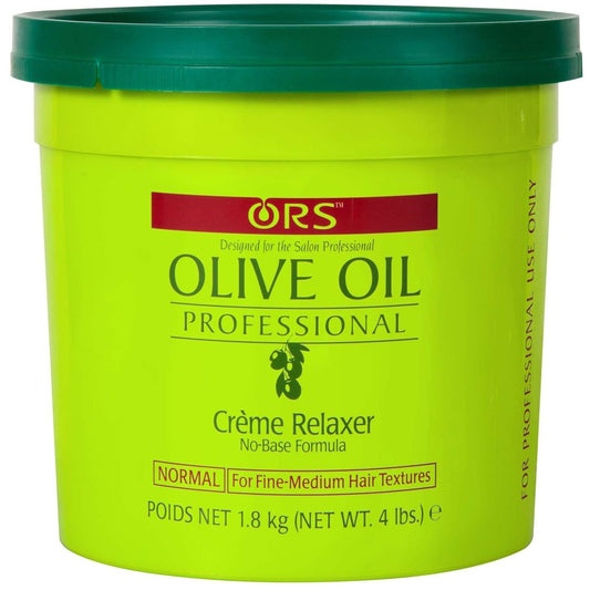 Professional No Base Cream Relaxer with Olive Oil Extract for Normal Hair