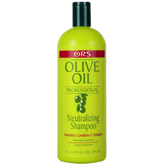 Neutralizing Shampoo with Olive Oil for Relaxed Hair