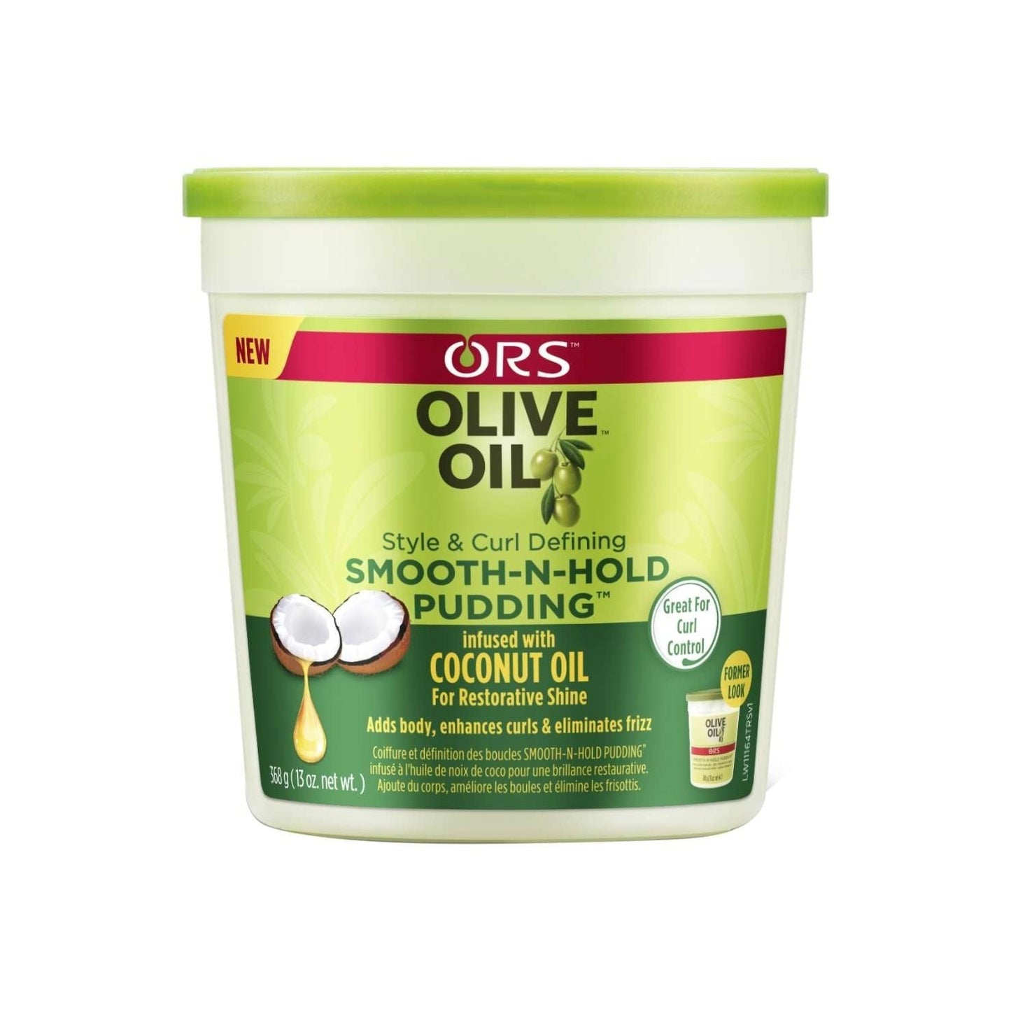 Olive Oil Hair Pudding with Coconut Oil Smooth Hold