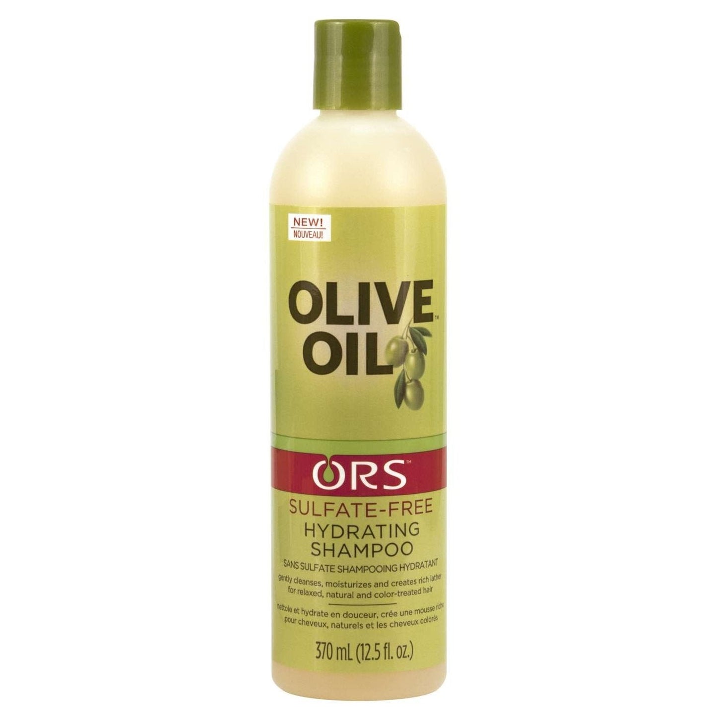 Sulfate-Free Hydrating Shampoo with Olive Oil and Rice Water Electrolytes
