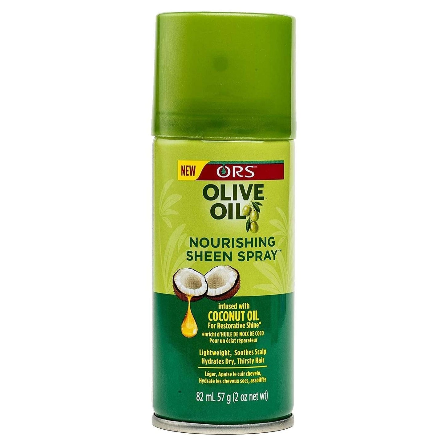 Nourishing Sheen Spray with Olive Oil and Vitamin E for All Hair Types