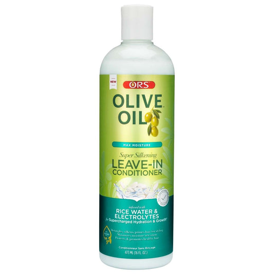 Leave-In Conditioner with Olive Oil and Rice Water for Dry, Damaged Hair
