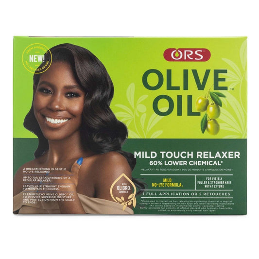 Olive Oil No-Lye Hair Relaxer for New Growth and Short Hair Touch-Ups