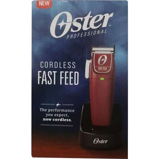 Cordless Fast Feed Hair Clippers for All Hair Types with Adjustable Length