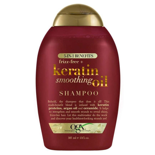 Keratin Smoothing Oil Shampoo 5 in 1 Benefits
