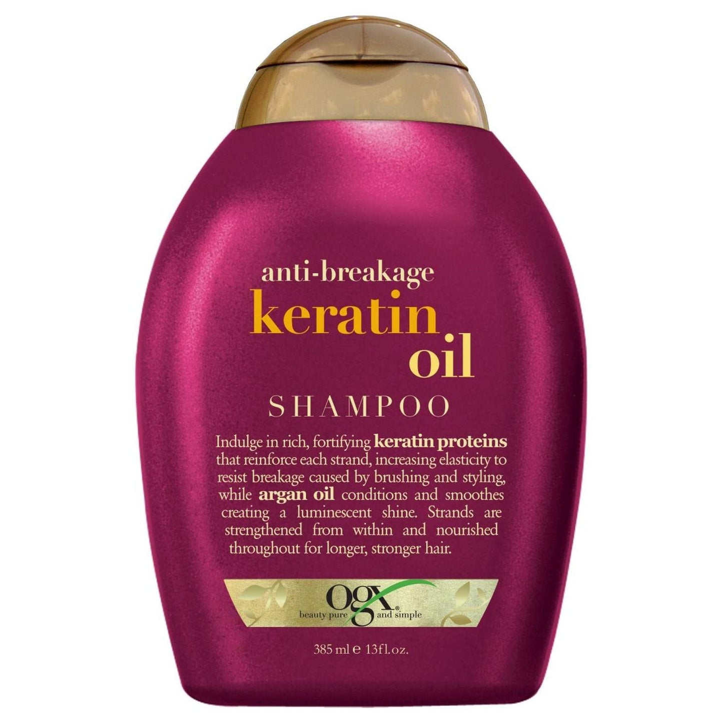Keratin Oil Shampoo for Dull, Weak Hair