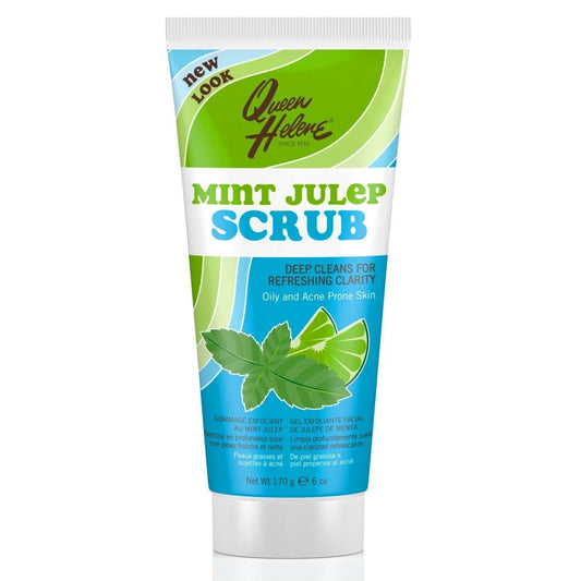 Natural Facial Scrub with Mint and Cocoa Butter