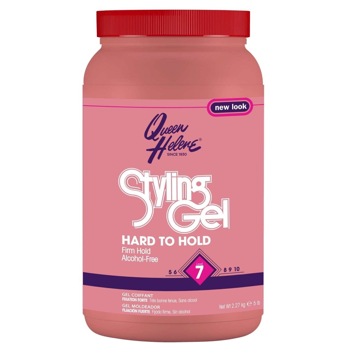 Styling Gel Hard Hold Shine Enhancer for All Hair Types