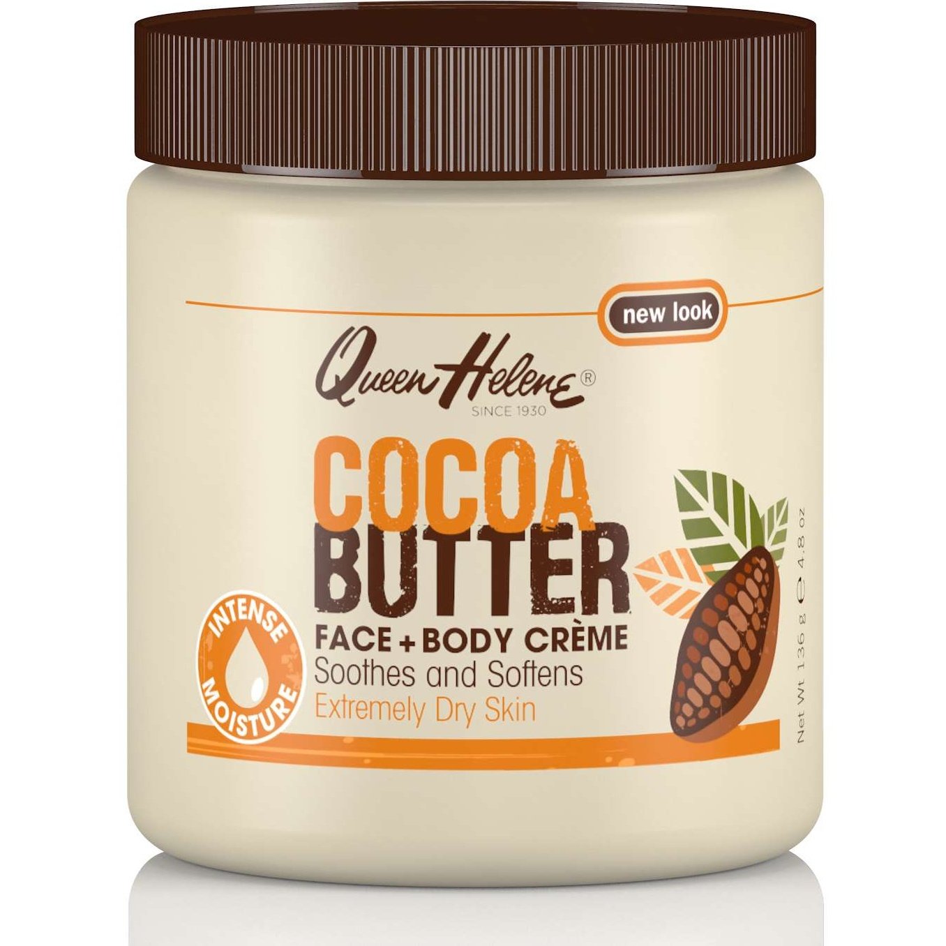 Cocoa Butter Moisturizing Creme for Skin Care 4.8 oz