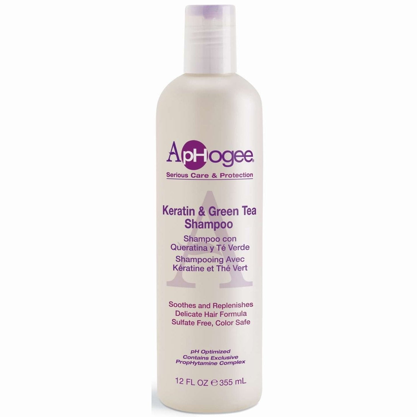 Keratin Green Tea Shampoo for Color-Treated Hair