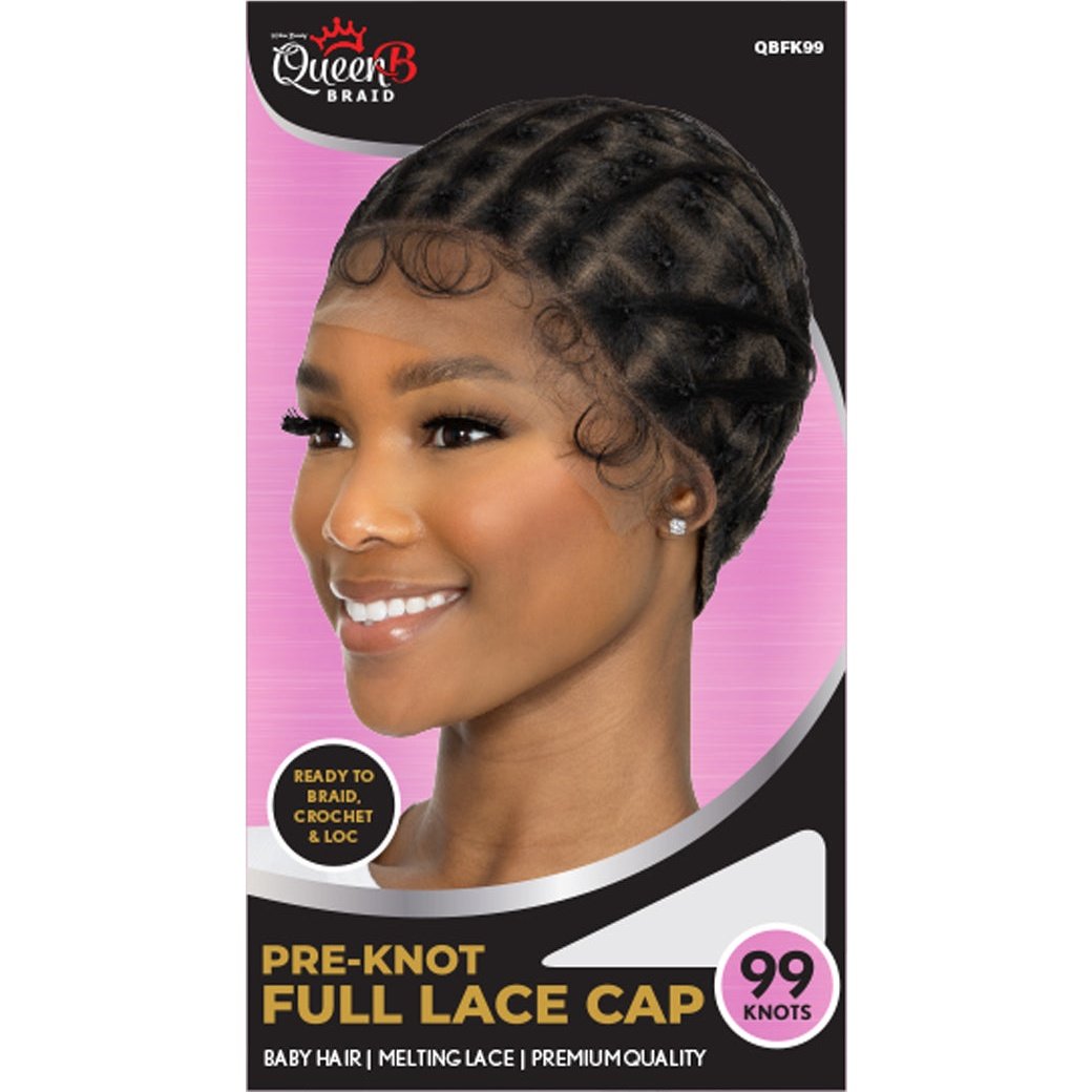 Pre-Knotted Full Lace Wig Cap 99 Knots