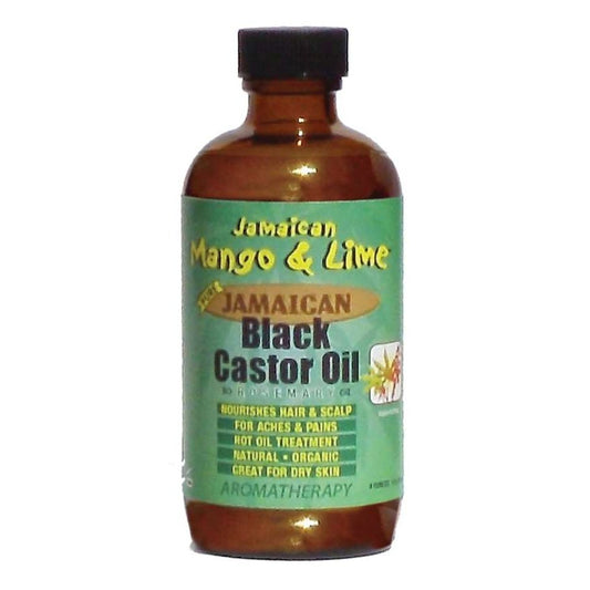 Black Castor and Rosemary Oil for Hair and Skin Care
