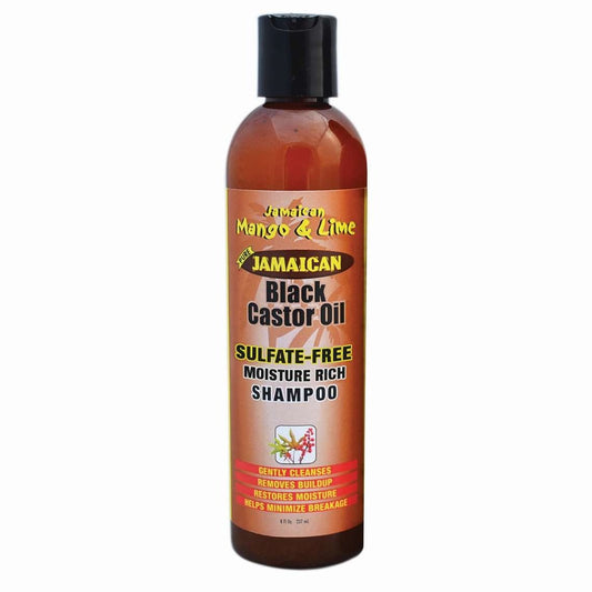 Black Castor Oil Shampoo with Jamaican Mango for Stronger Hair