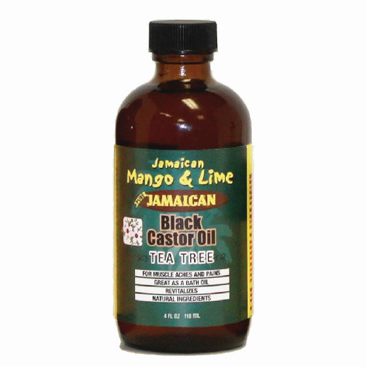 Black Castor Oil with Jamaican Mango and Tea Tree for Dry Damaged Hair