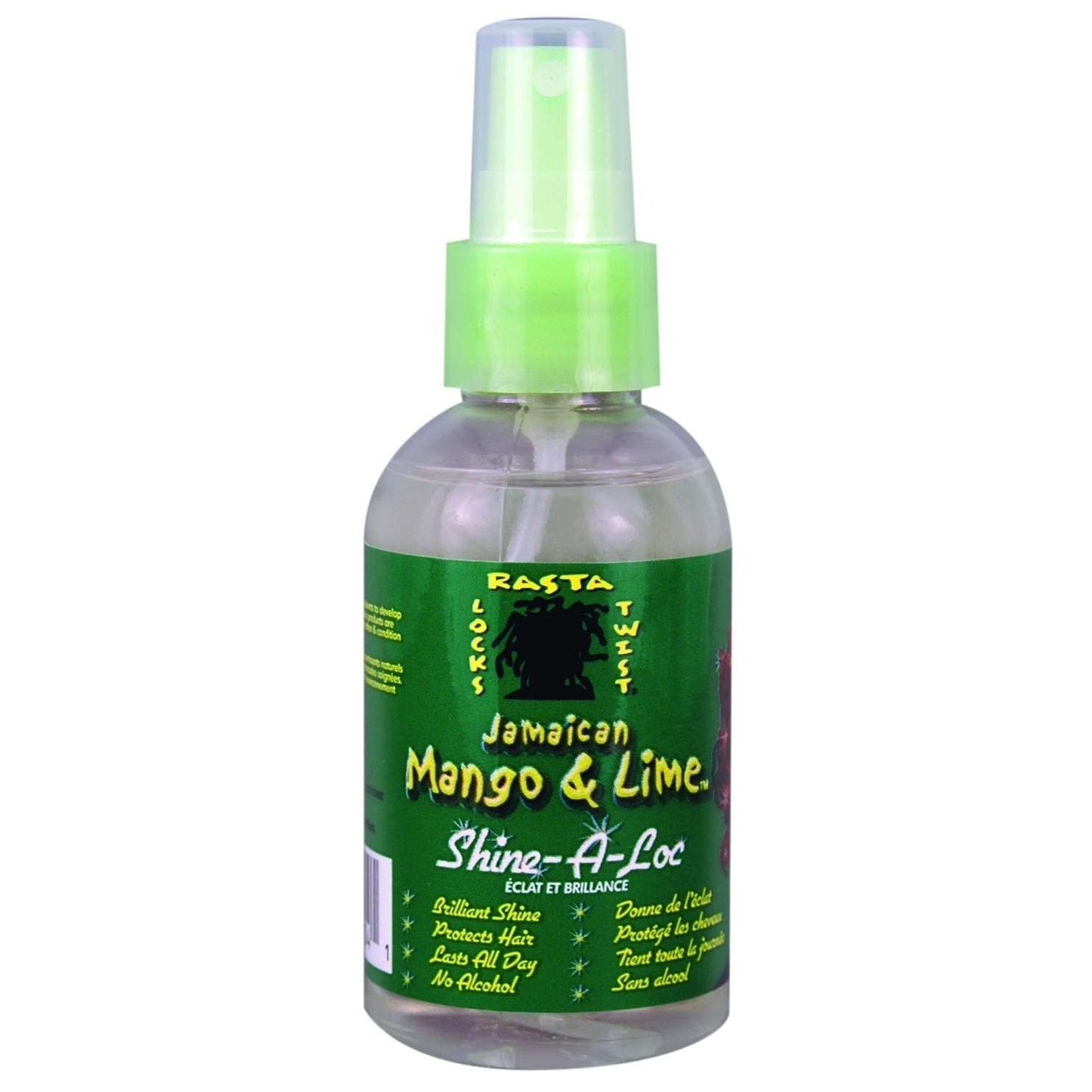 Shine-A-Loc Glossy Spray for Curls and Twists with Mango & Lime